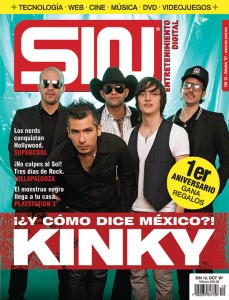 Kinky -portada de revista SIN